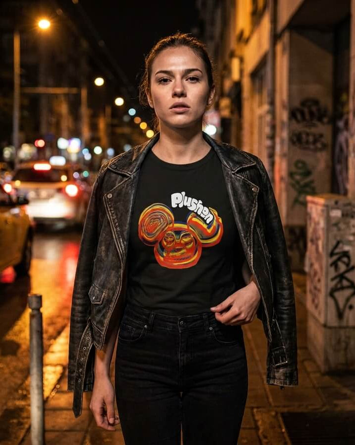 Унисекс Премиум Тениски Plushen 100% Еко Памук Сито Печат Unisex Premium T-Shirt Plushen 100% Eco Cotton Screen Print