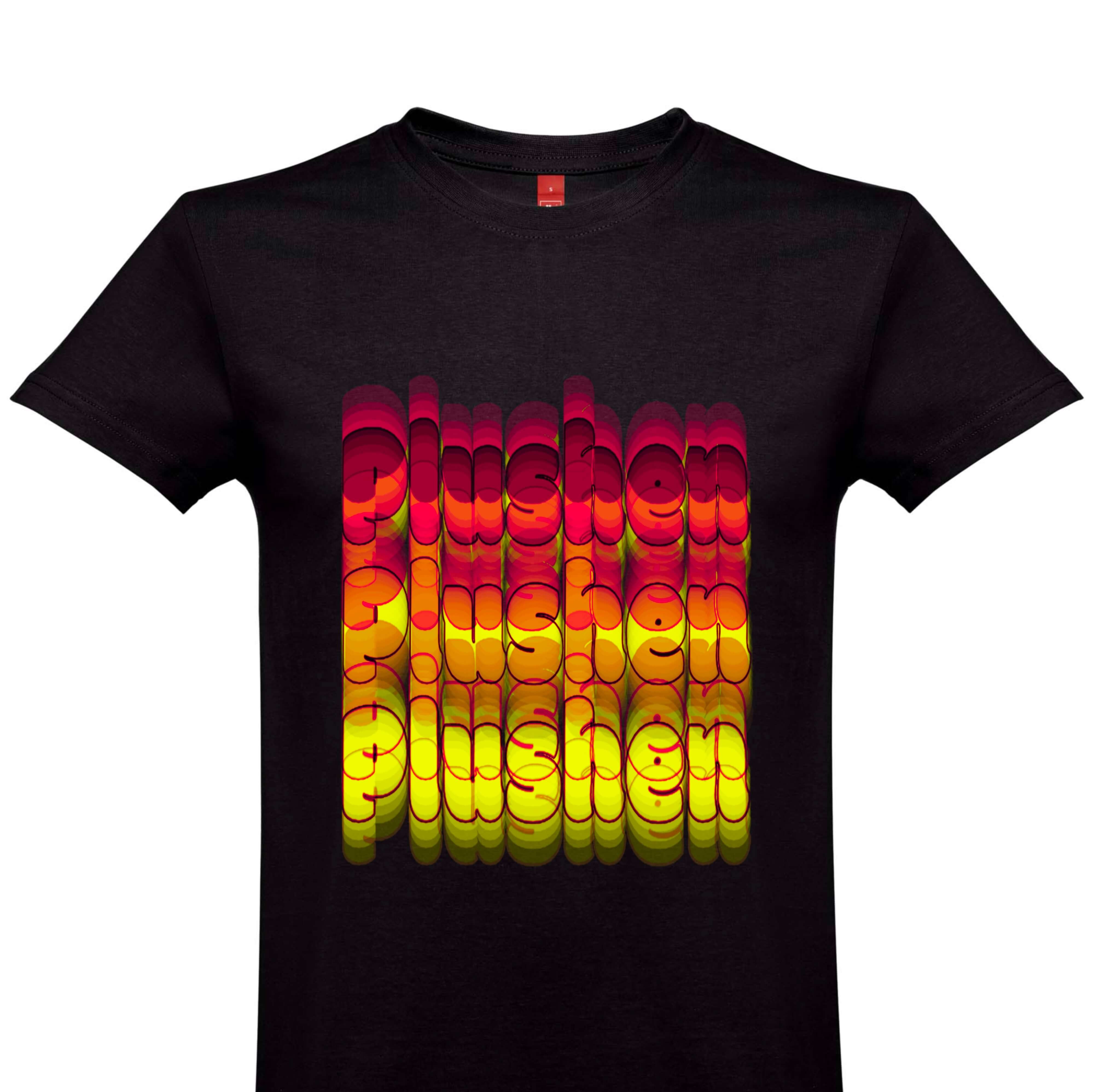 Черна Премиум Унисекс Тениска Plushen Оригинал 100% Еко Памук - Колекция 2026
Black Premium Unisex T-Shirt Plushen Original 100% Eco Cotton - Collection 2026