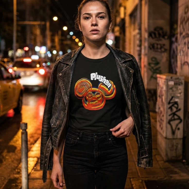 Унисекс Премиум Тениски Plushen 100% Еко Памук Сито Печат Unisex Premium T-Shirt Plushen 100% Eco Cotton Screen Print