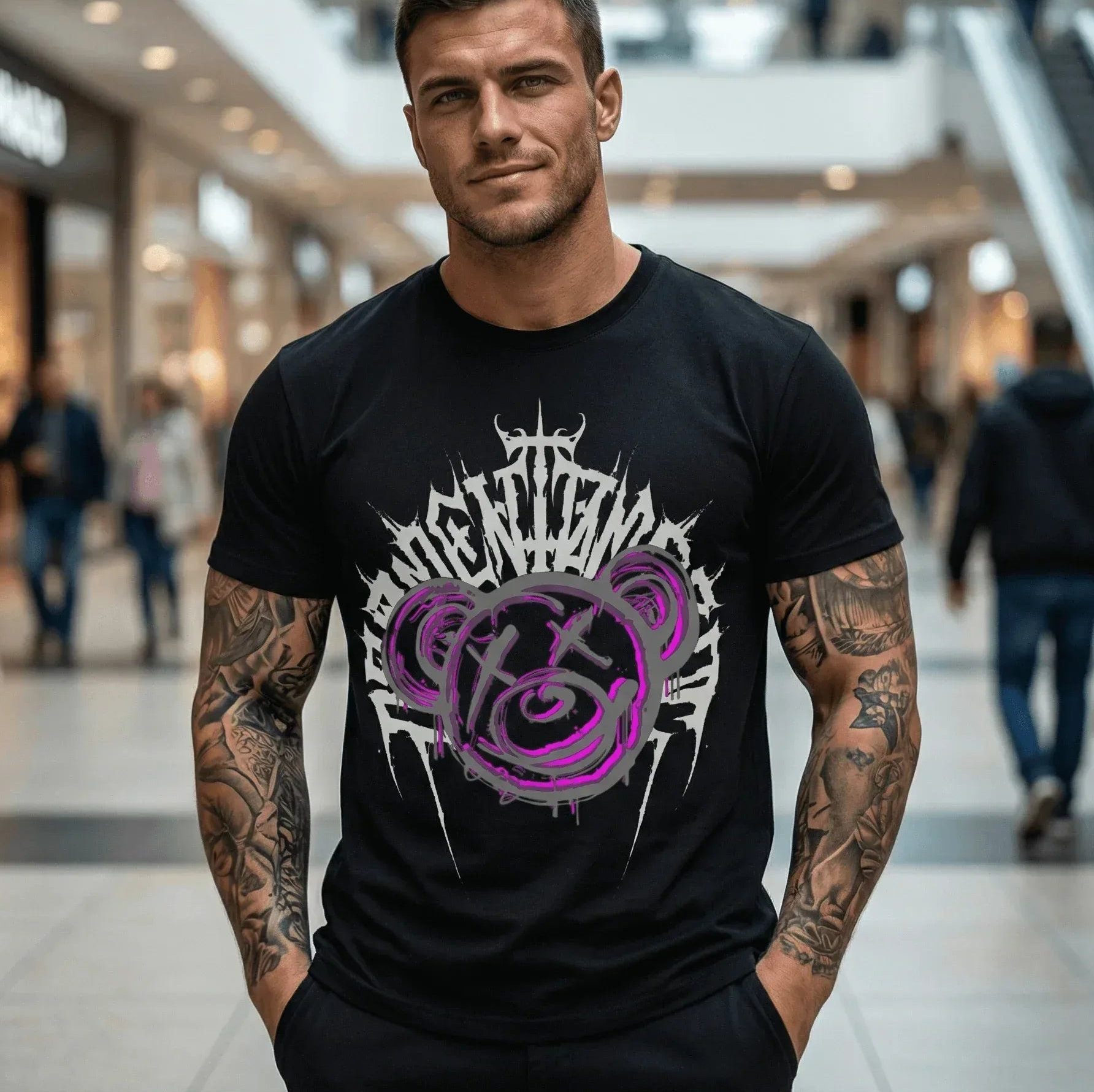 Тениска Лошия Лилав Мечок - Plushen - by Plushen - Back in Stock, low-stock, Колекция 2026