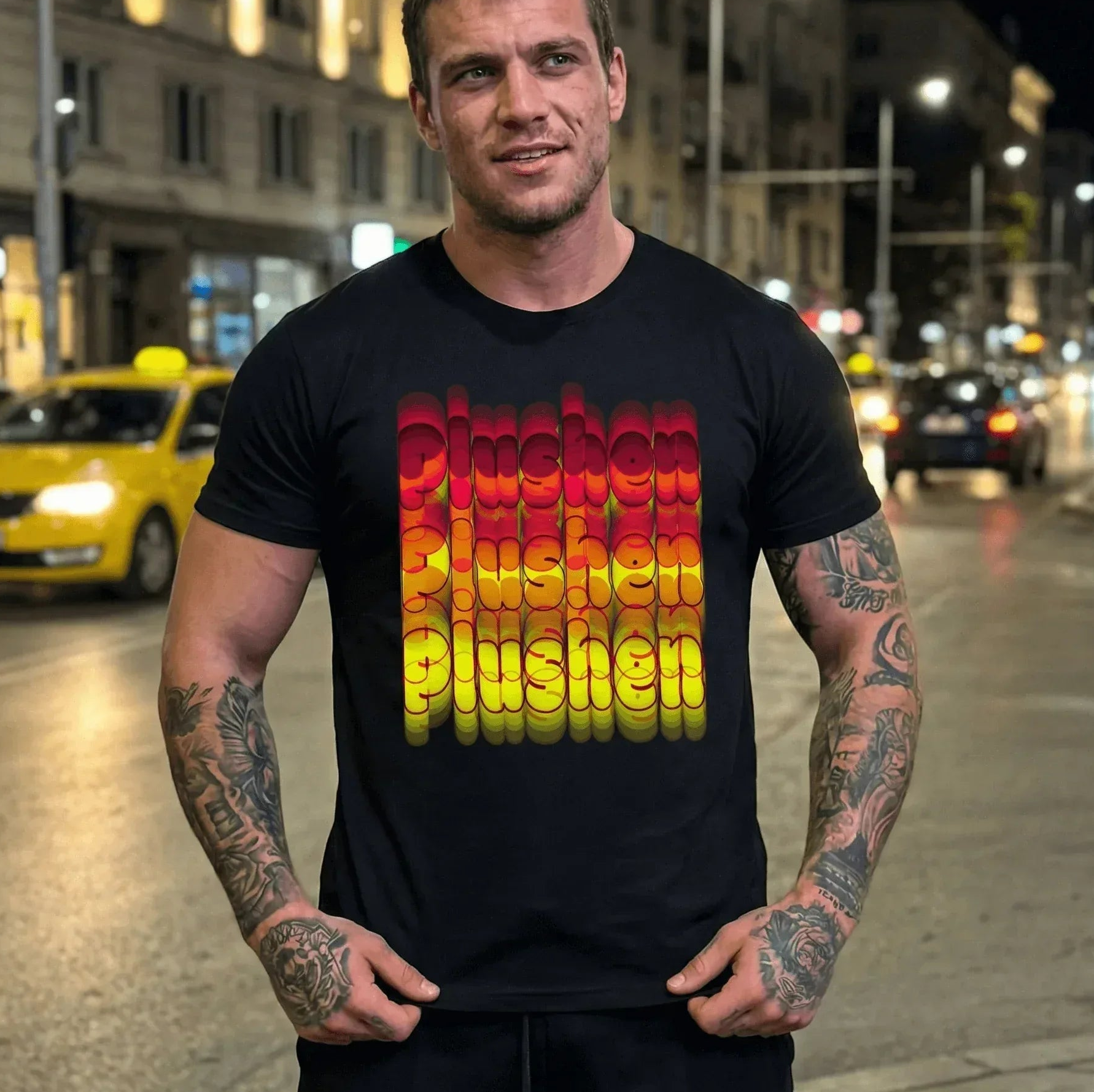 Премиум Унисекс Тениска Plushen Оригинал 100% Еко Памук - Колекция 2026
Premium Unisex T-Shirt Plushen Original 100% Eco Cotton - Collection 2026