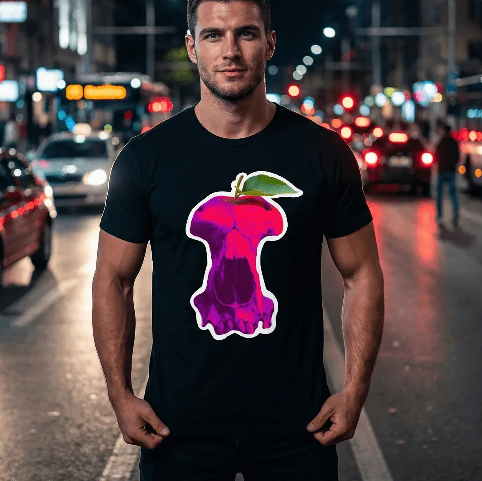 Тениска Skull Apple - Plushen - Plushen - Back in Stock, low-stock, Колекция 2026