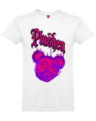 Бяла Унисекс Премиум Тениски Plushen 100% Еко Памук Сито Печат White Unisex Premium T-Shirt Plushen 100% Eco Cotton Screen Print