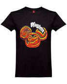 Черна Унисекс Премиум Тениски Plushen 100% Еко Памук Сито Печат White Unisex Premium T-Shirt Plushen 100% Eco Cotton Screen Print