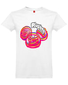 Бяла Унисекс Премиум Тениски Plushen 100% Еко Памук Сито Печат White Unisex Premium T-Shirt Plushen 100% Eco Cotton Screen Print