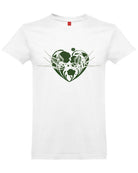 White Unisex Premium T-Shirt Plush Happiness Swallows 100% Eco Cotton
Бяла Унисекс Премиум Тениска Плюшен Щастие Лястовици 100% Еко Памук