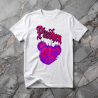 Бяла Унисекс Премиум Тениски Plushen 100% Еко Памук Сито Печат White Unisex Premium T-Shirt Plushen 100% Eco Cotton Screen Print