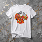 Бяла Унисекс Премиум Тениски Plushen 100% Еко Памук Сито Печат White Unisex Premium T-Shirt Plushen 100% Eco Cotton Screen Print