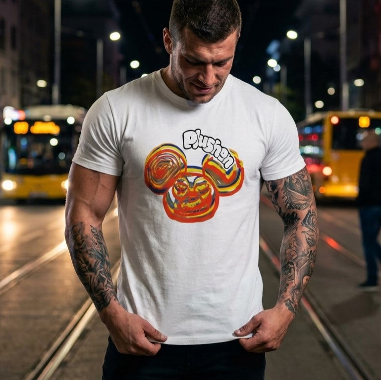 Тениски Plushen 100% Еко Памук Сито Печат Unisex Premium T-Shirt Plushen 100% Eco Cotton Screen print