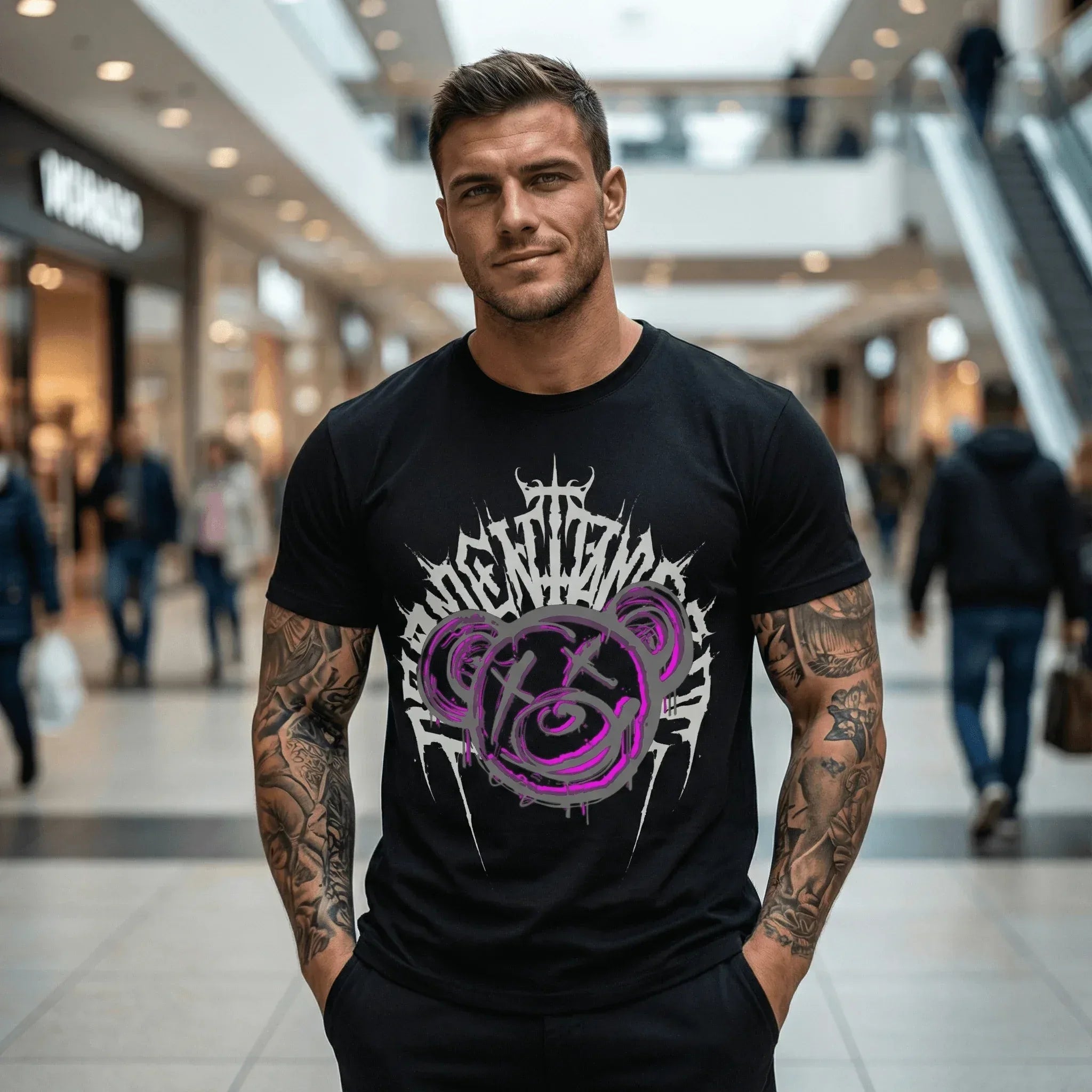 Тениска Лошия Лилав Мечок - Plushen - by Plushen - Back in Stock, low-stock, Колекция 2026