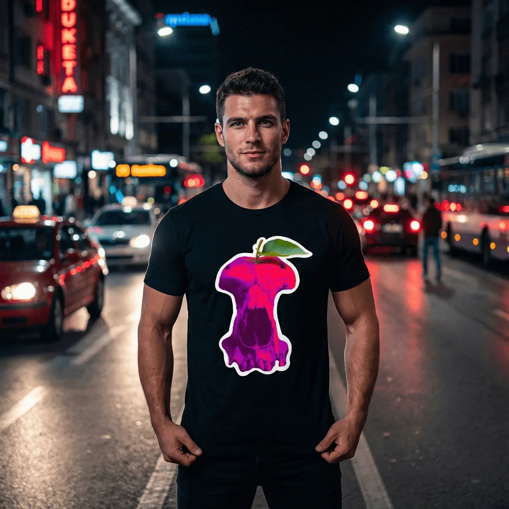 Тениска Skull Apple - Plushen - Plushen - Back in Stock, low-stock, Колекция 2026