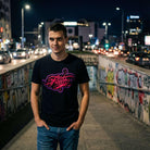 Унисекс Черна Премиум Тениска Съдба 100% Еко Памук - Unisex Black Premium T-Shirt Plushen Faith Колекция 2026 T-shirt 100% Eko Cotton